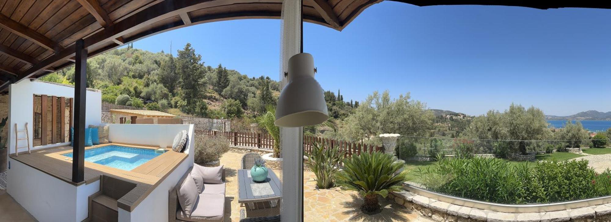 Luxury Villa Athina Nikiana Exterior photo