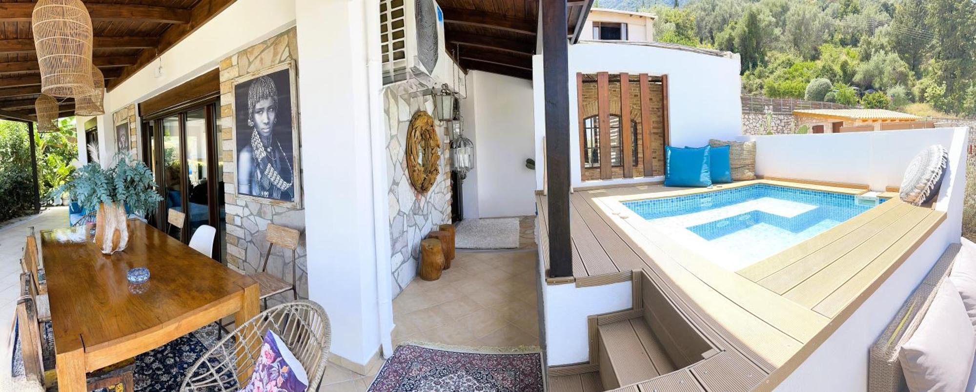 Luxury Villa Athina Nikiana Exterior photo